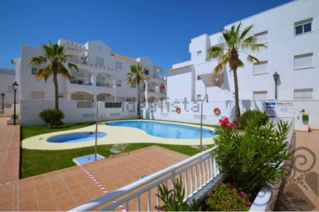 Apartamento-Solarium Playa Marina De La Torre Mojacar Luaran gambar